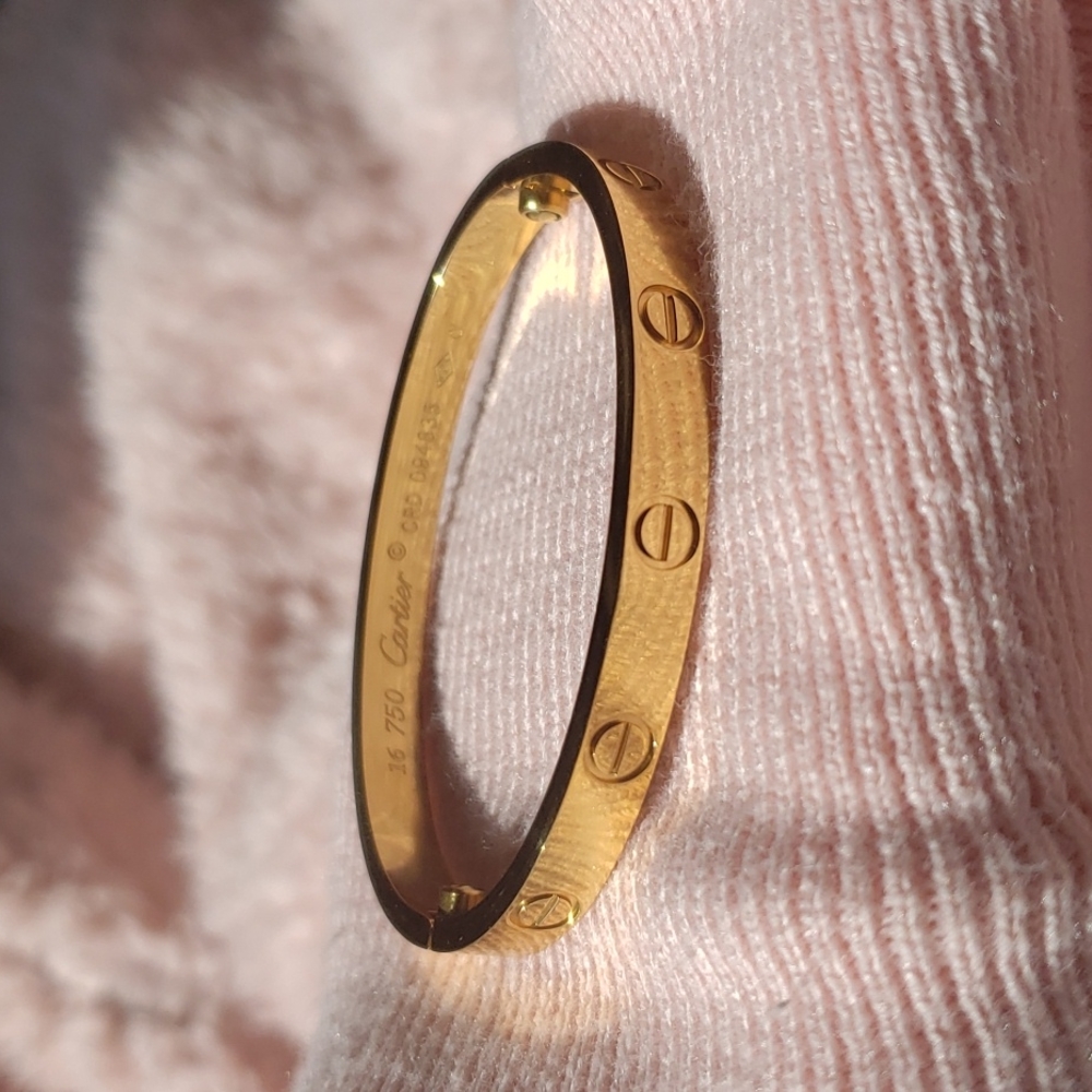 Cartier inspired love bracelet